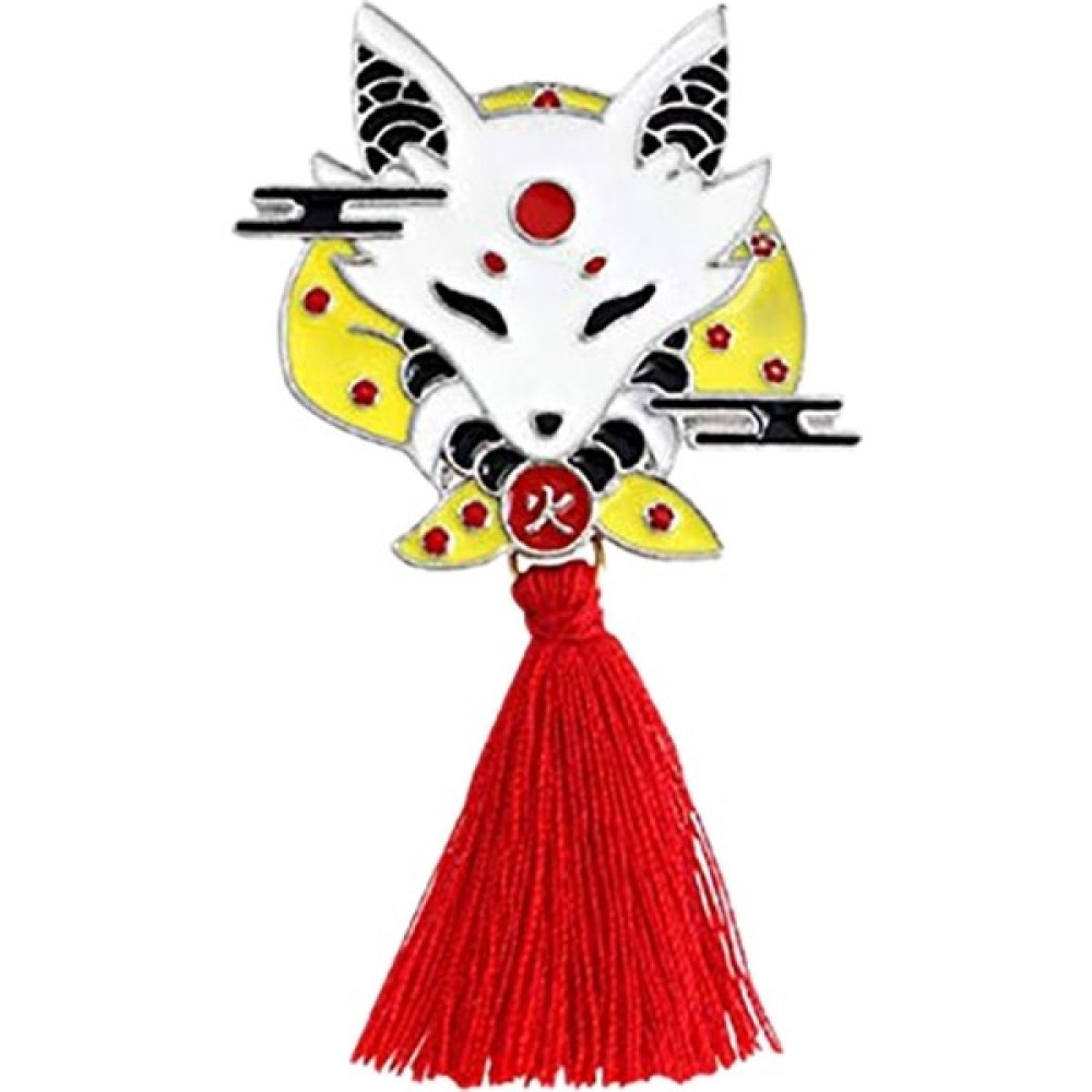 Decisive Vintage Hayvan Alaşım Püskül Broş Çin Tarzı Kırmızı Saçaklı Broş Tilki Saçak Pin Takı (Yurt Dışından) Toka, Taç & Saç Bandı Fiyatı