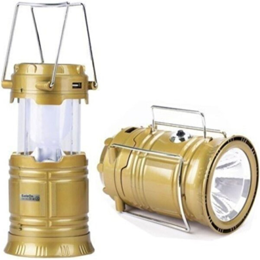 Deco Elit Güneş Enerjili Kamp Çadır Feneri Büyük Boy Kamp Lambası LED Solar Şarjlı USB Girişli LED Işıldak Kamp Aksesuarı Fiyatı