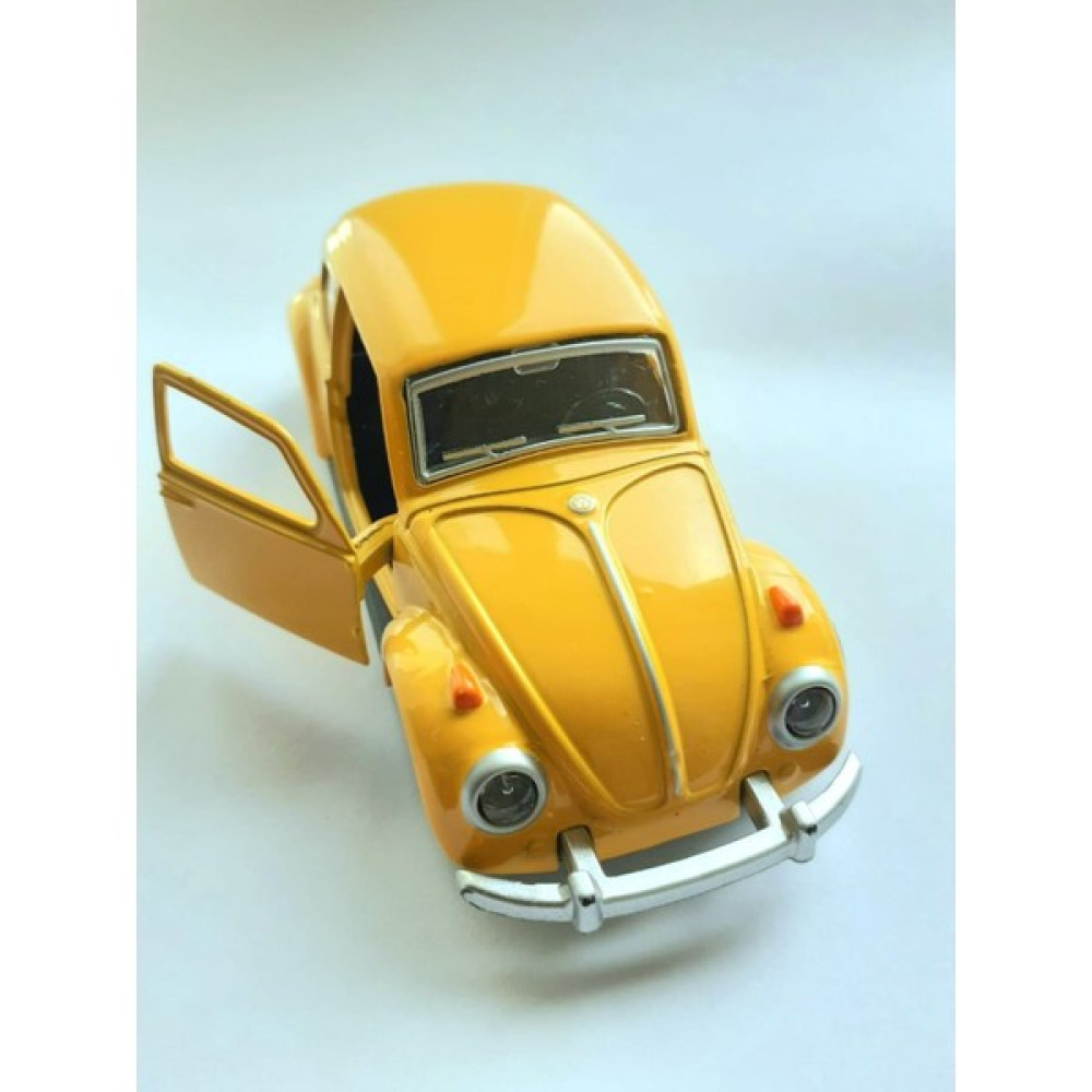 Deco Elit Sarı Çek-Bırak Metal Vosvos Araba Dıe Cast Büyük Boy 12CM Oyuncak Araç Fiyatı