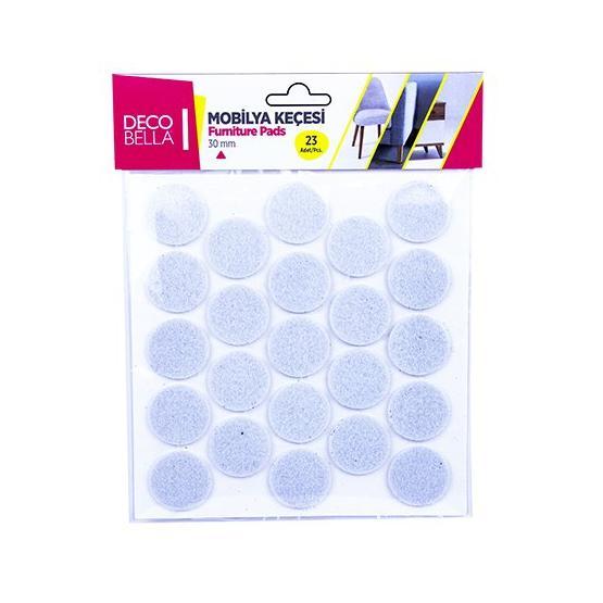 Decobella 30 mm Yuvarlak Keçe