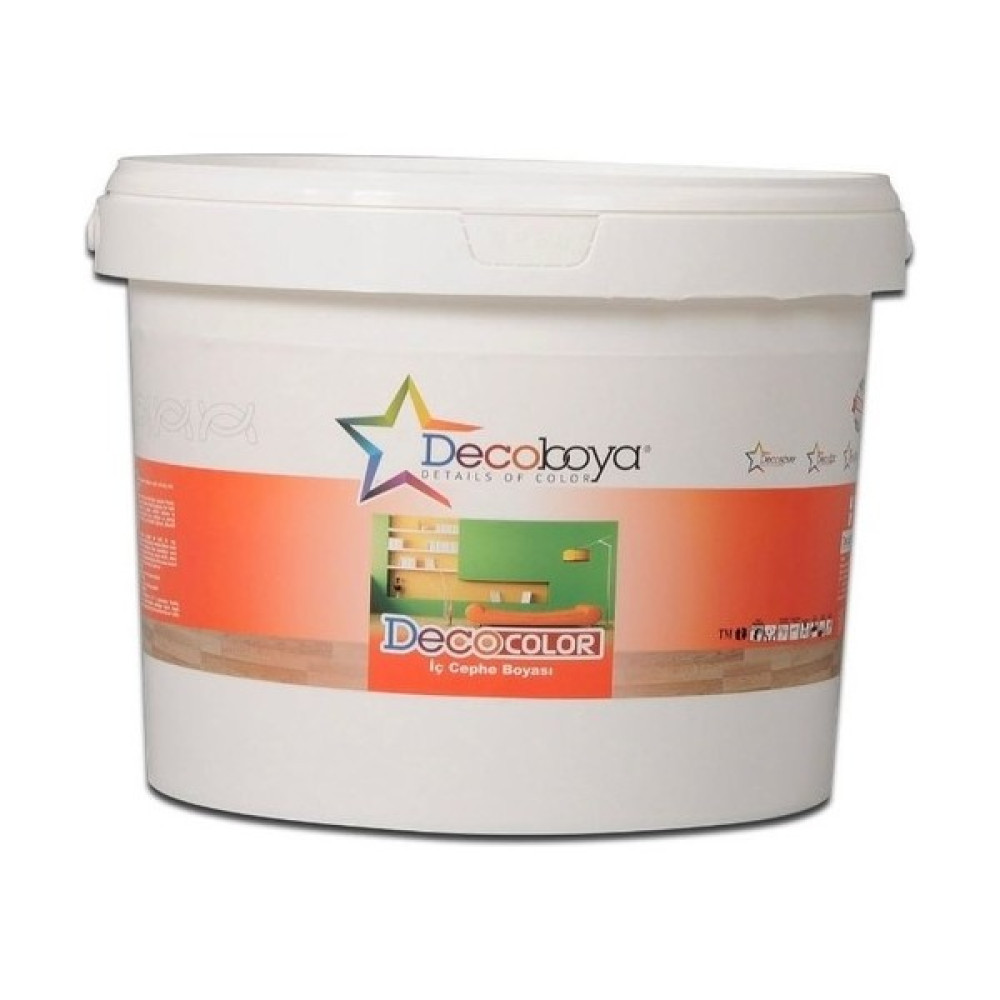 Decoboya Deco Color Plastik Mat Iç Cephe Duvar Boyası 3 kg - Dec121 hematit İç Cephe Duvar Boyası Fiyatı