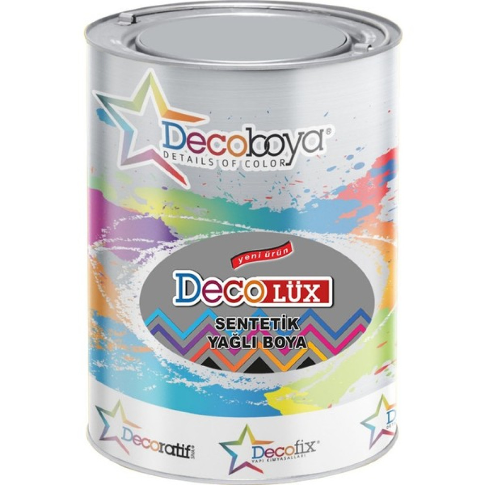 Decoboya Sentetik Yağlı Boya Ahşap Metal Boyaları 1KG-3KG-15KG - beyaz - 1 kg Sanatsal Malzemeler Fiyatı