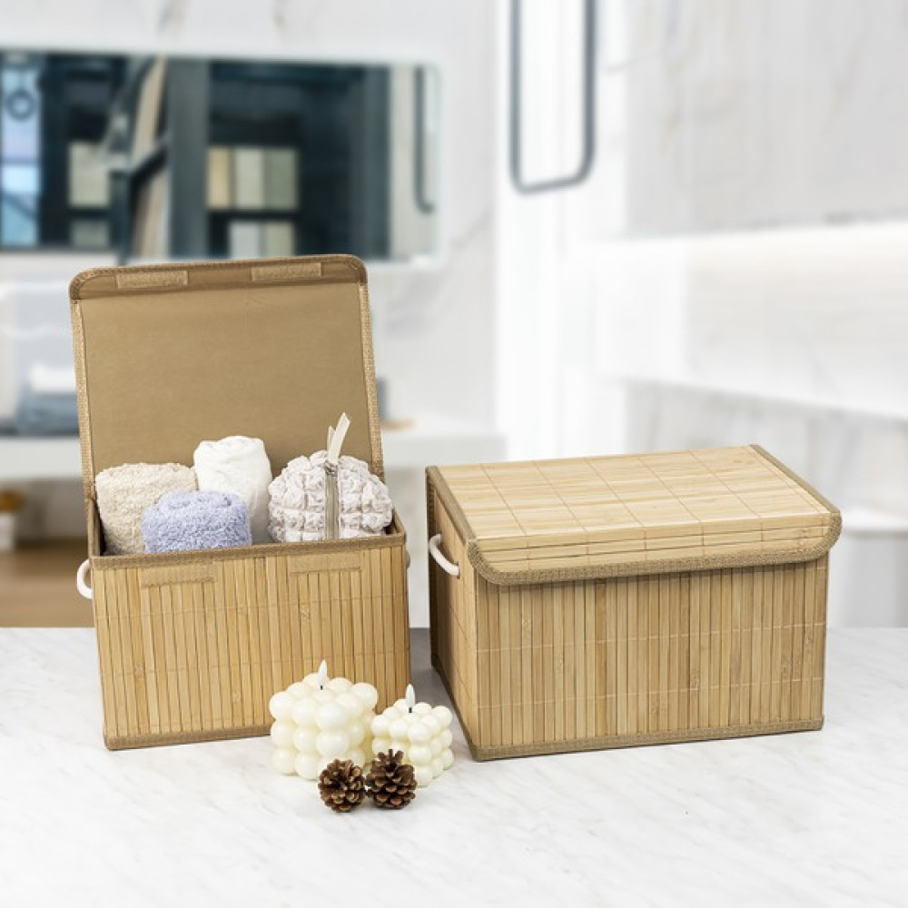 Decolove Bambu Ikili Saklama Kutusu Eşya Saklama Kutusu Fiyatı