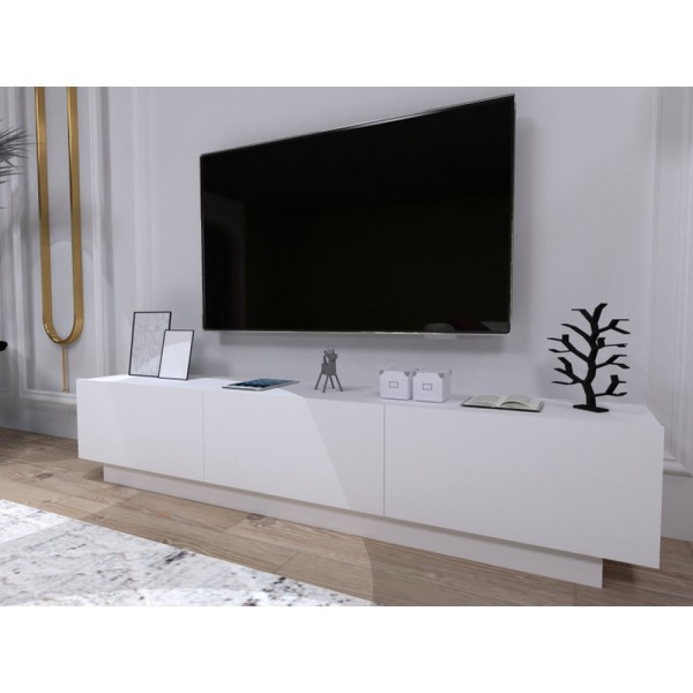 Decomech Mobilya Dolce Tv Ünitesi - Beyaz Tv Ünitesi / Sehpası Fiyatı