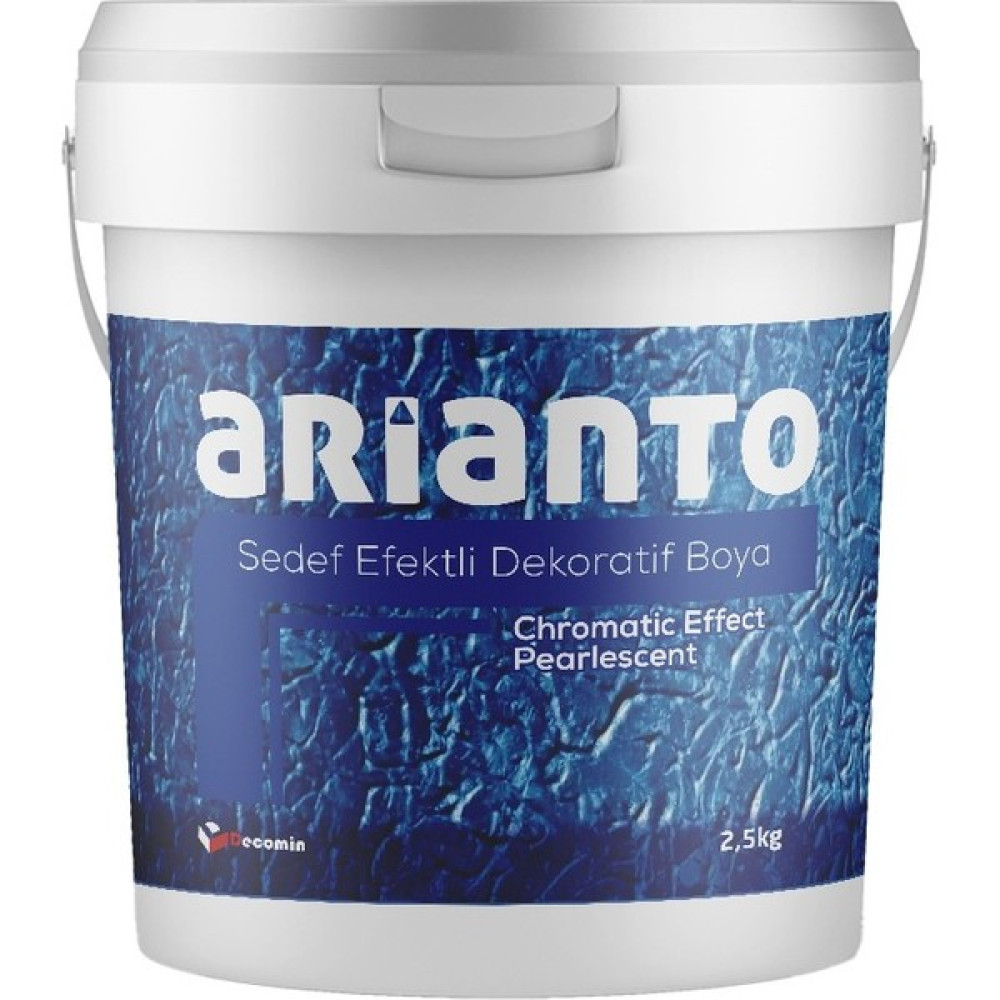 DECOMİN ARİANTO SEDEF EFEKTİ DEKORATİF PARLAK BOYA (2,5 Kg) - 2,5 KG - 100 - Beyaz Boyalar Fiyatı