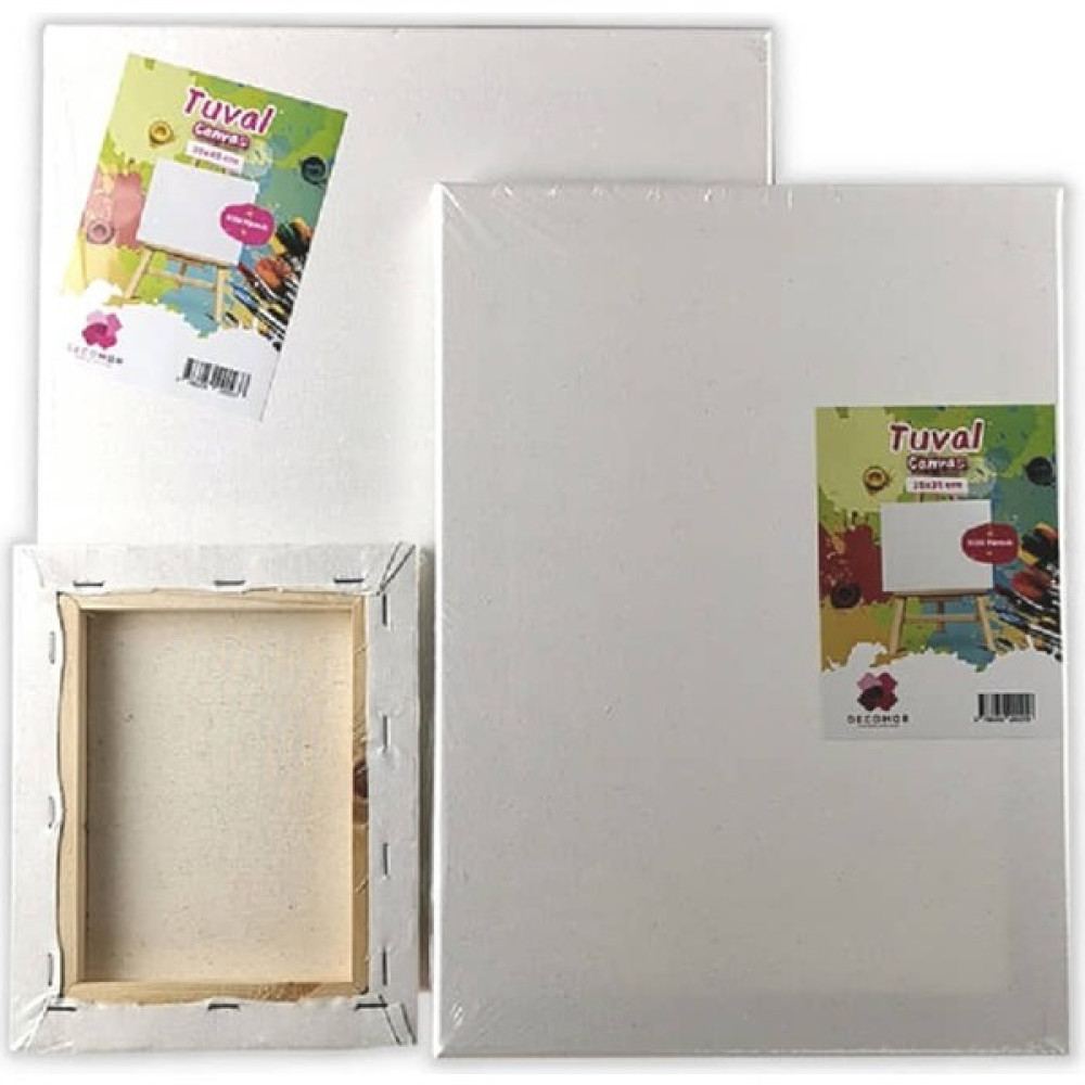 Decomor Arkadan Zımbalı Tuval 10X10 cm Tuval Fiyatı