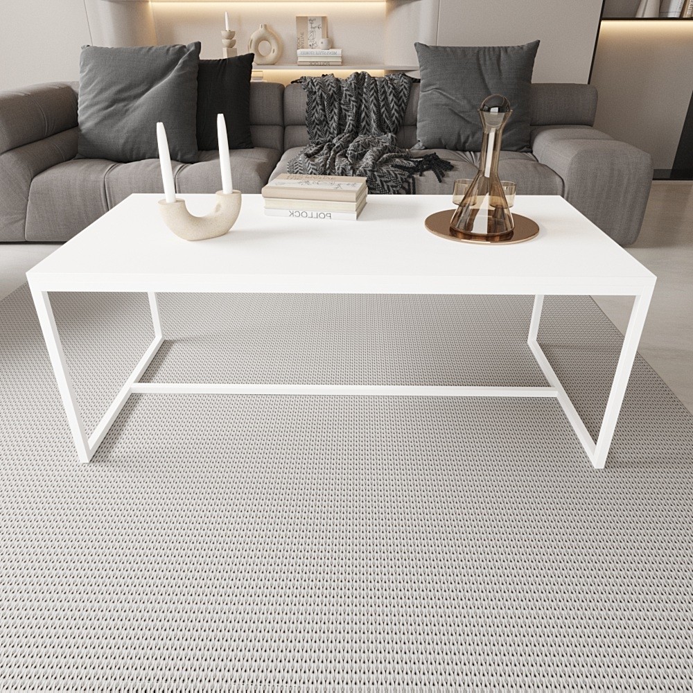 Deconode Alpine Orta Sehpa - BEYAZ-BEYAZ Orta Sehpa Fiyatı