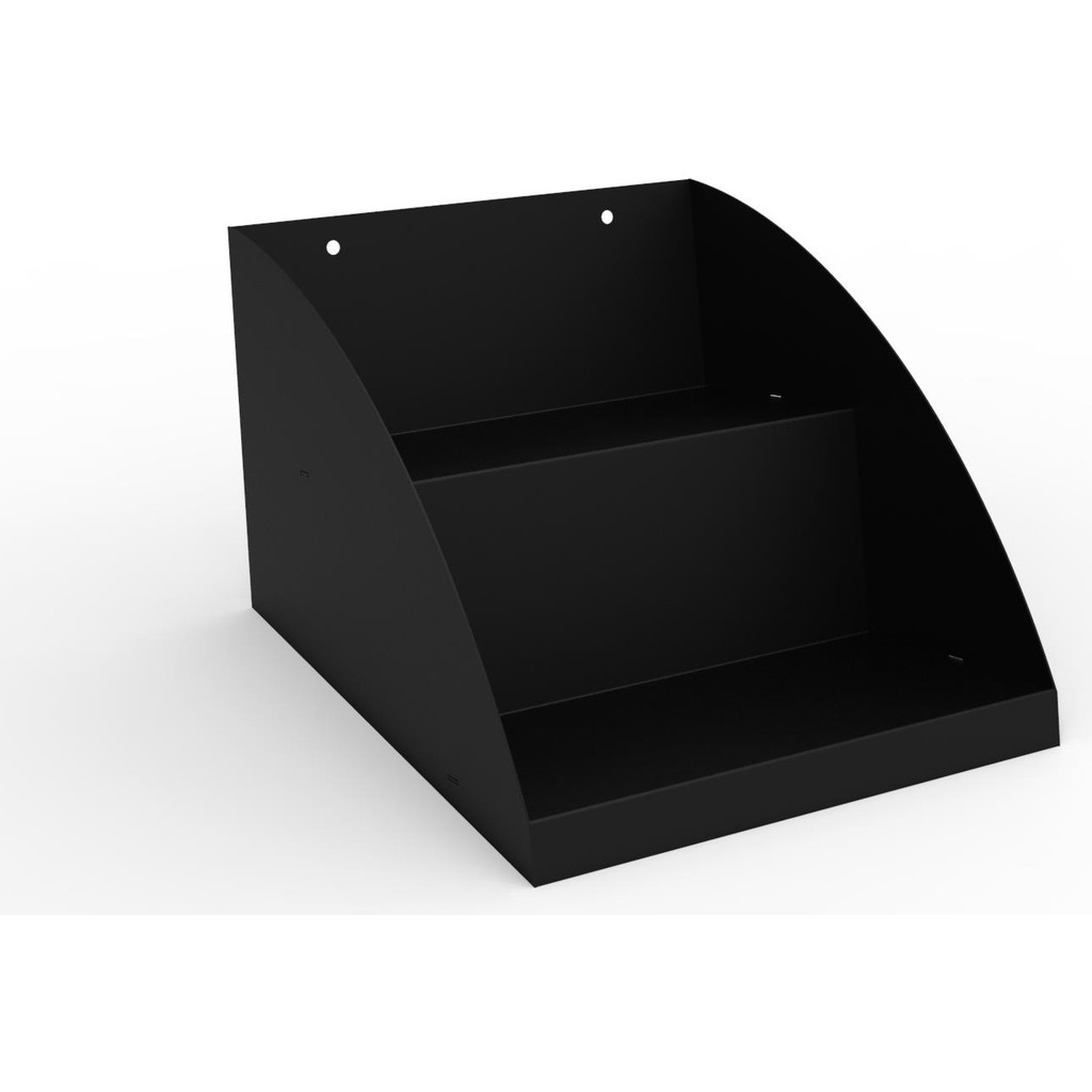 Decorelax Kasaönü , Bar Önü ,tezgah Önü Aperatif Standı , Tezgahönü Organizer Raf 25 cm 2 Katlı Model Siyah SSD / Solid State Drive Fiyatı