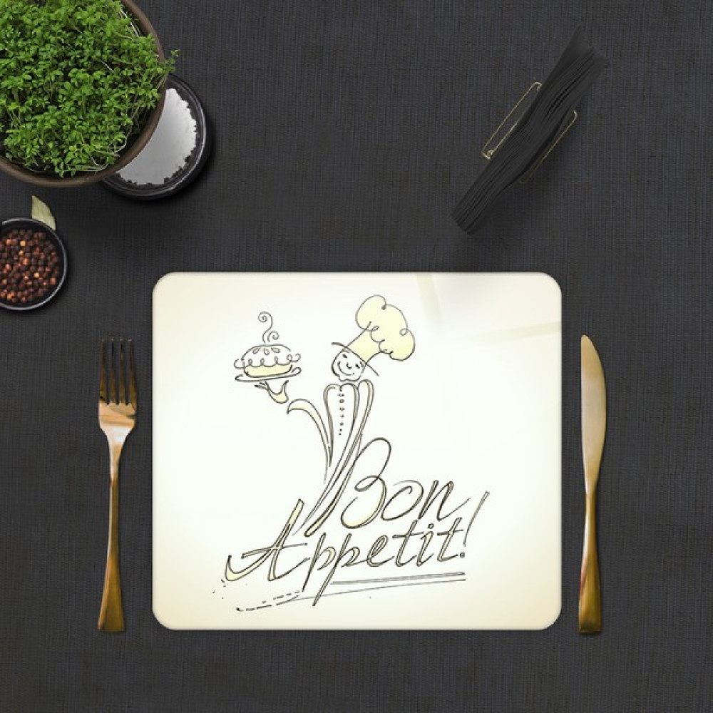 Decorita 2'li Takım | Cam Tabak - Kahvaltı Tabağı - Pasta Tabağı | Bon Appetit -Şef | 29cm x 34cm - Renkli Mutfak Gereçleri Fiyatı