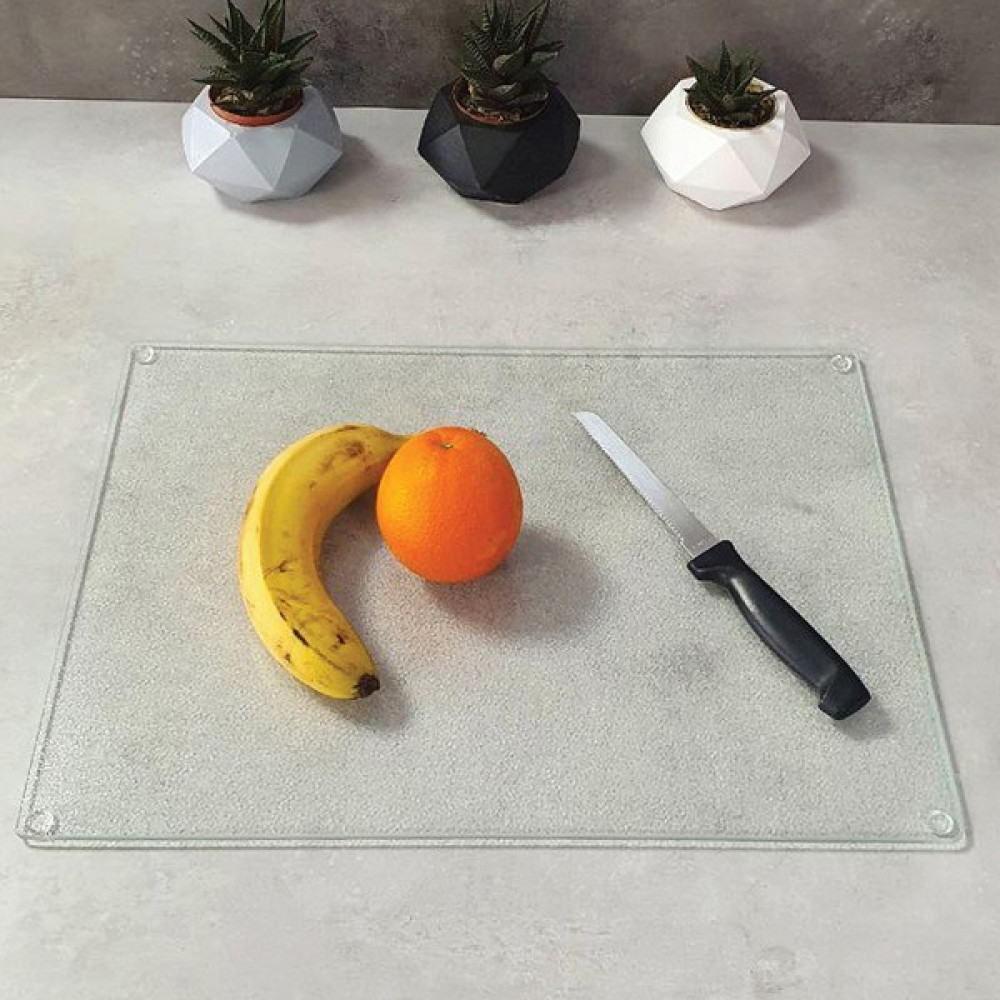 Decorita Cam Kesme Tahtası - Cam Kesme Tablası | Buzlu Cam | - 30 x 40 cm Kesme Tahtaları / Kesim Tablaları Fiyatı