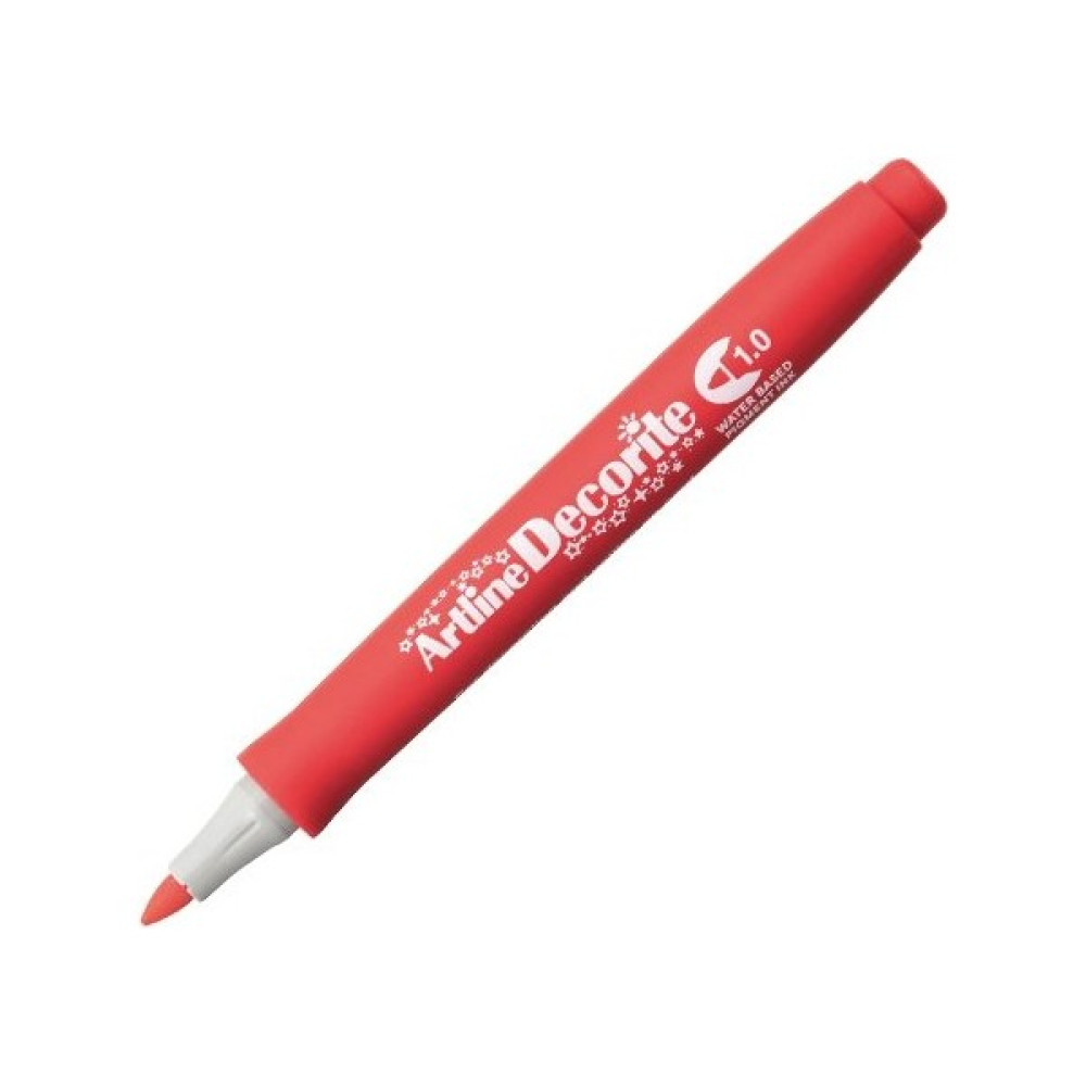 Decorite Marker Kalem Yuvarlak Uç 1.0 Red Oto Boyaları Fiyatı