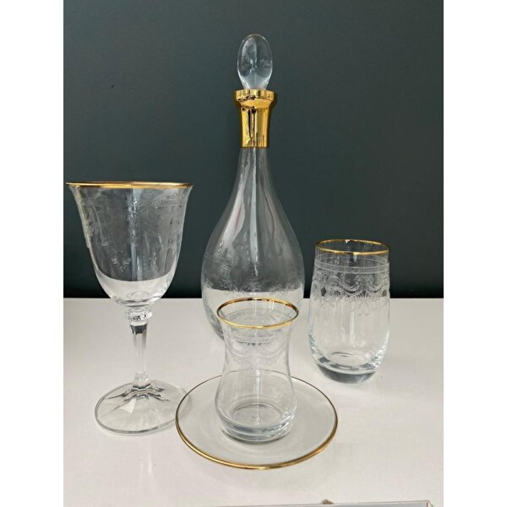 Decorium Parıs 01 49 Parça Su Seti Bardak Takımı Fincan / Bardak / Kahve Takımı Fiyatı