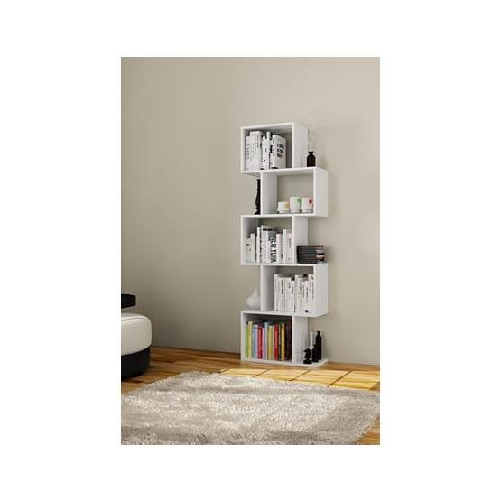Decormet 030010080304040 Beyaz Meriç Kitaplık