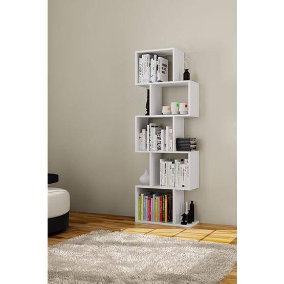Decormet 030010080304040 Beyaz Meriç Kitaplık