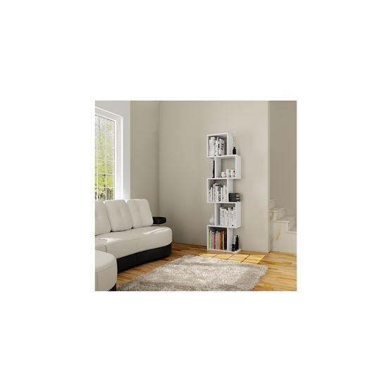 Decormet 030010080304040 Beyaz Meriç Kitaplık