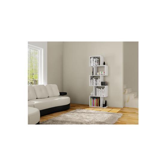 Decormet 030010080304040 Beyaz Meriç Kitaplık