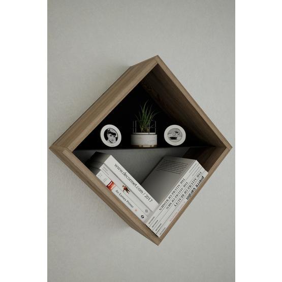 Decormet Petunya Patara Açık Kahverengi Kitaplık