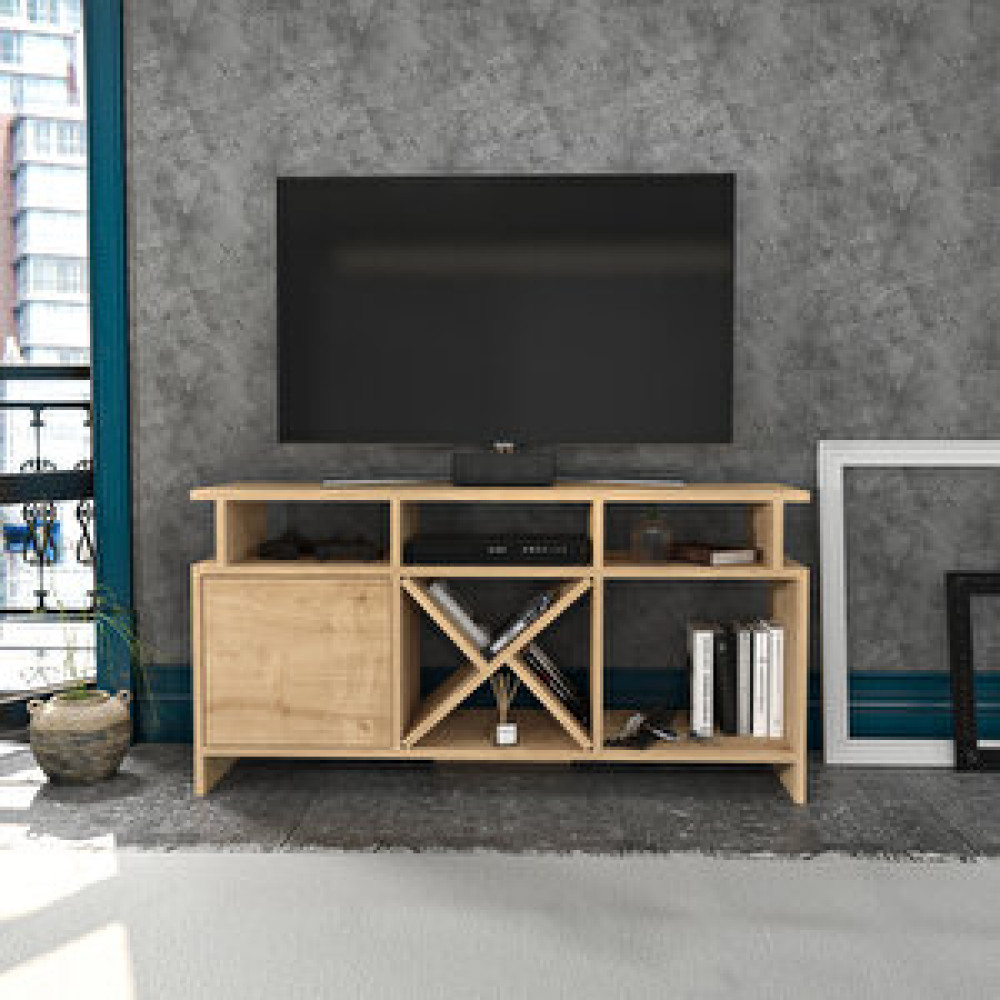 Decorotika Decoroti̇ka Auburn Tv Üni̇tesi̇ Safi̇rmeşe Tv Ünitesi / Sehpası Fiyatı