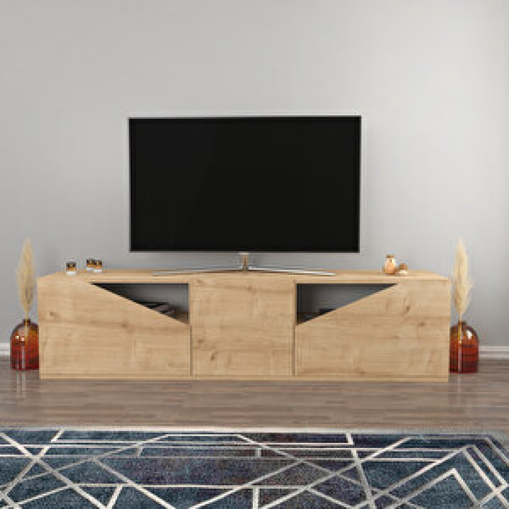 Decorotika Decoroti̇ka Carson Tv Üni̇tesi̇ Safi̇rmeşe Tv Ünitesi / Sehpası Fiyatı