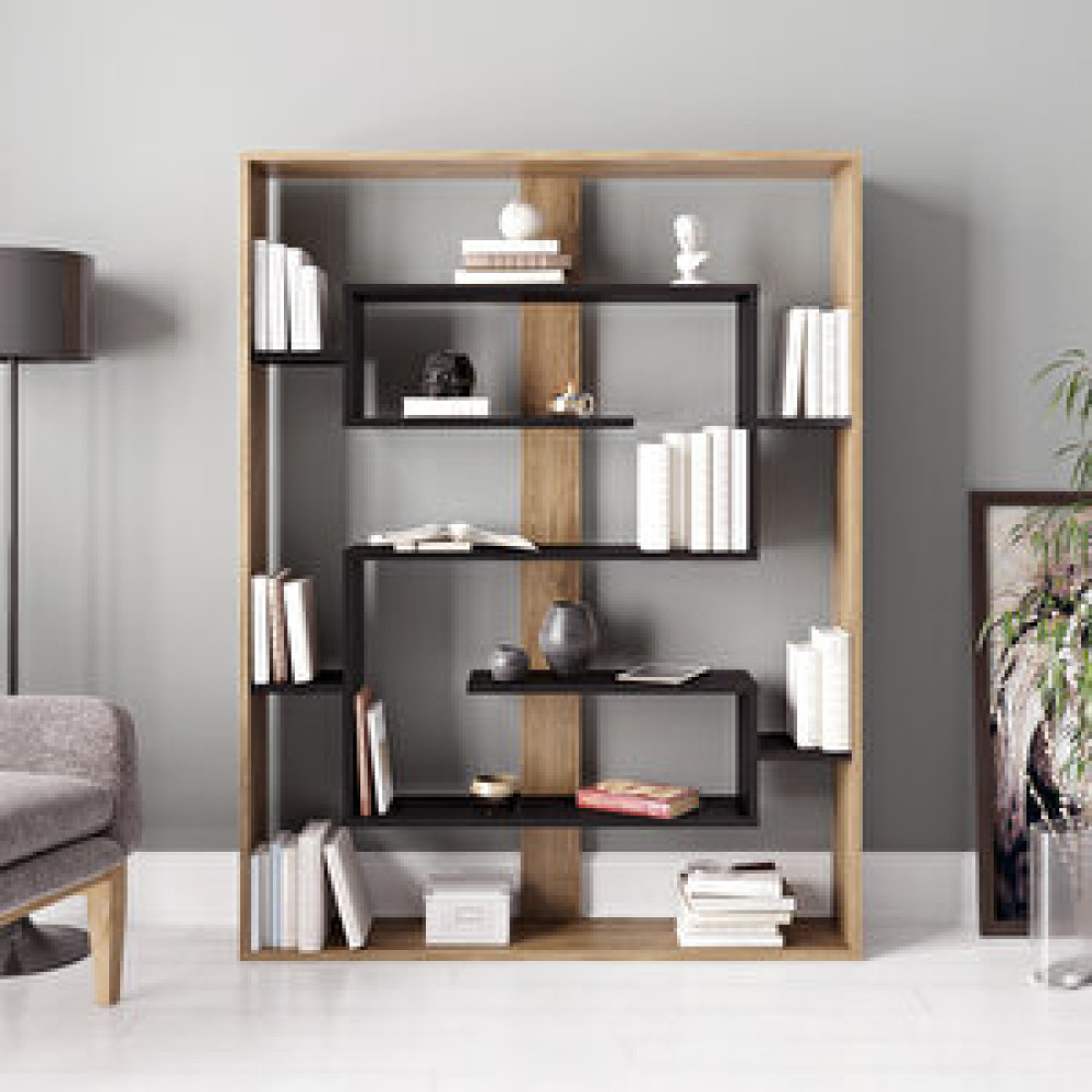 Decorotika Decoroti̇ka Esteban Ki̇taplik Si̇yah Ud Kitaplık Fiyatı