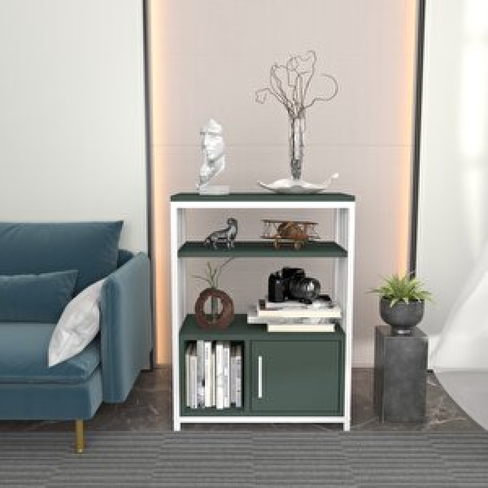 Decorotika Decoroti̇ka Letos Ki̇taplik Si̇lva Beyaz Kitaplık Fiyatı