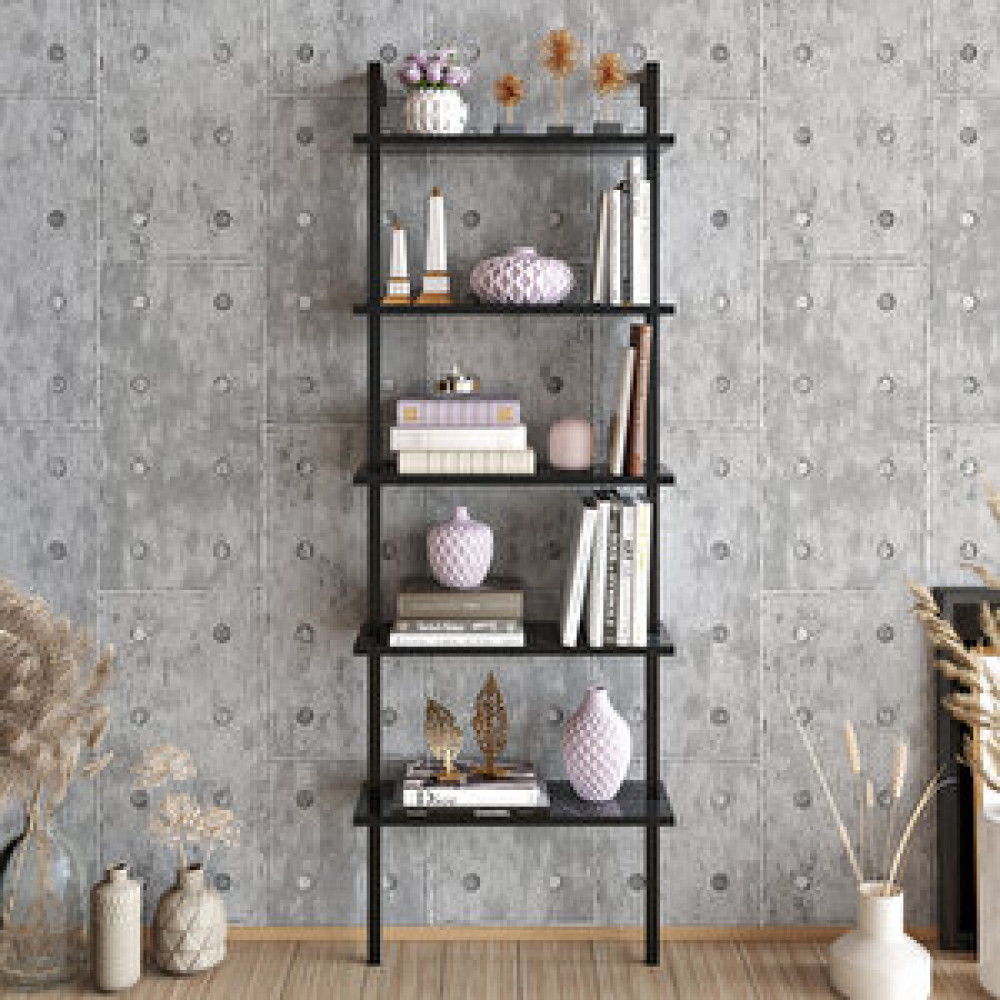 Decorotika Decoroti̇ka Pi̇ante Ki̇taplik Si̇yah Kitaplık Fiyatı