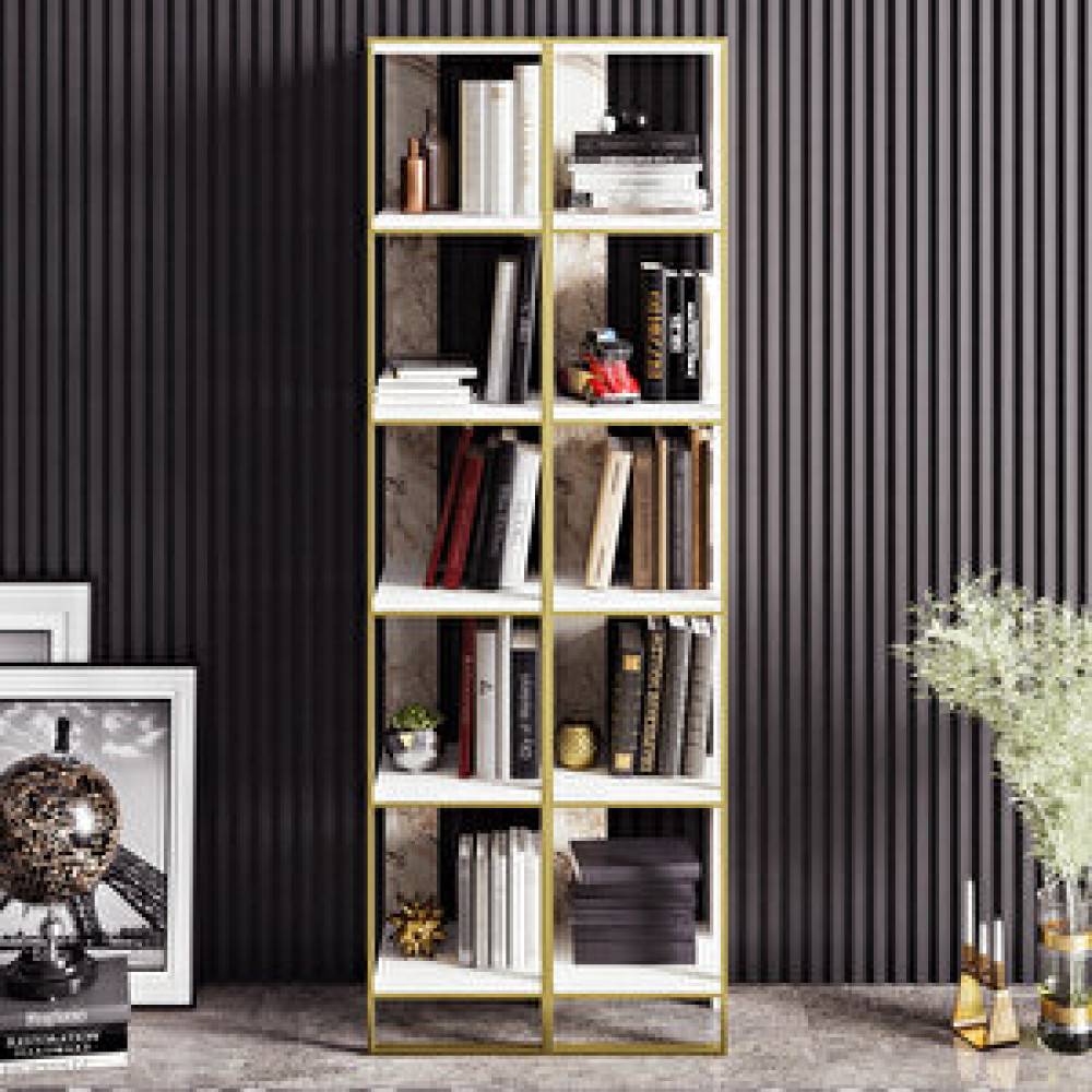 Decorotika Decoroti̇ka Polka Çi̇ft Ki̇taplik Efes Kitaplık Fiyatı