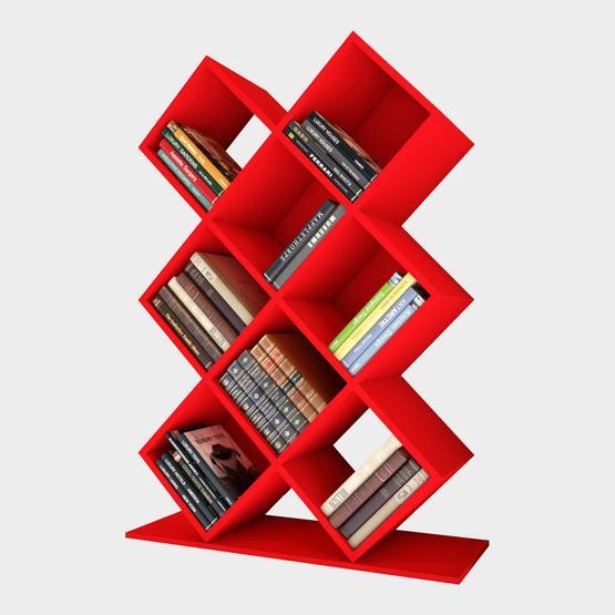 Decorotika Kumsal Beyaz Kitaplık