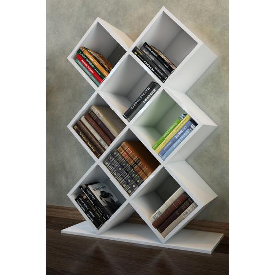 Decorotika Kumsal Beyaz Kitaplık