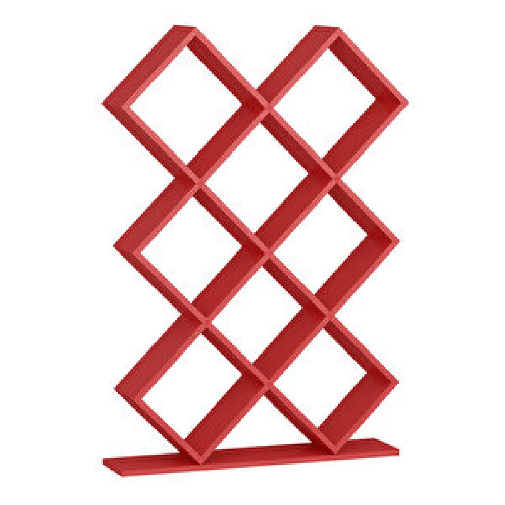 Decorotika Kumsal Kitaplık Kırmızı Kitaplık Fiyatı