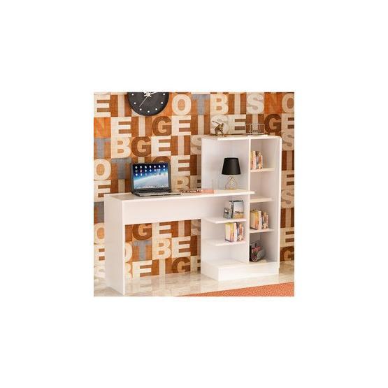 Decorotika Laura Beyaz - Beyaz Çalışma Masası