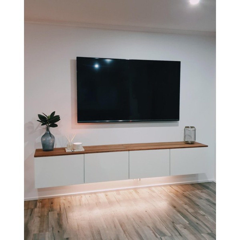 Decoroys Karen Tv Ünitesi - Beyaz - Ceviz Tv Ünitesi / Sehpası Fiyatı