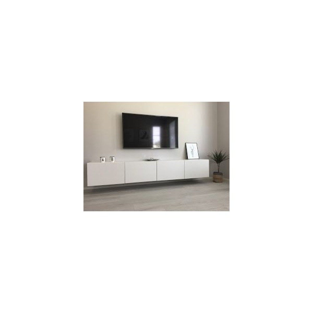 Decoroys Mex Tv Ünitesi - Beyaz Tv Ünitesi / Sehpası Fiyatı
