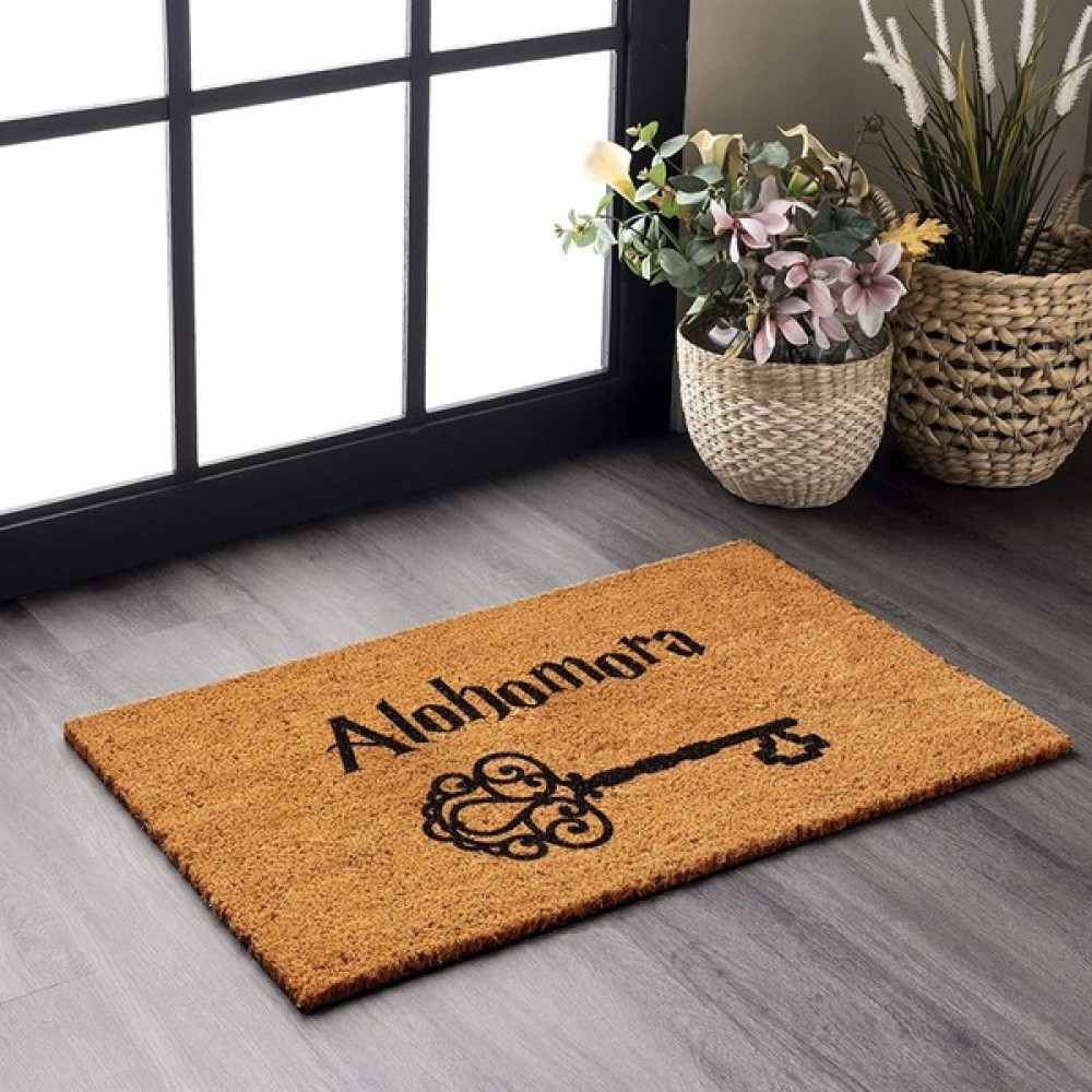 Decovetro Paspas Harry Potter Alohomora Desenli Kapı Önü Paspası - 40 x 60 cm - Kahverengi Paspas Fiyatı