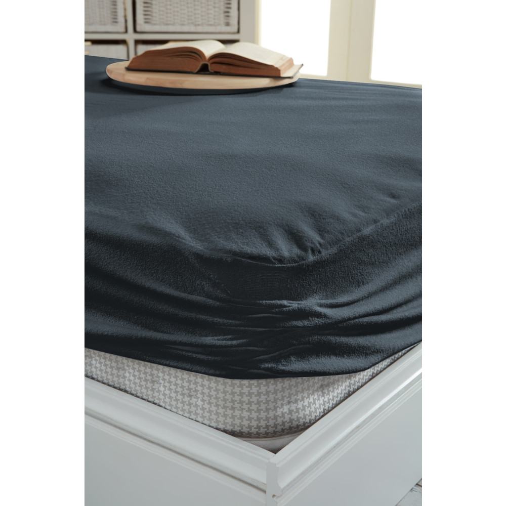 Decovilla Micro Fitted Full Kenar Su Sıvı Geçirmez Yatak Koruyucu Alez Çarşaf Kömür Grisi 90 x 200 Beden Alez / Yatak Koruyucu Fiyatı