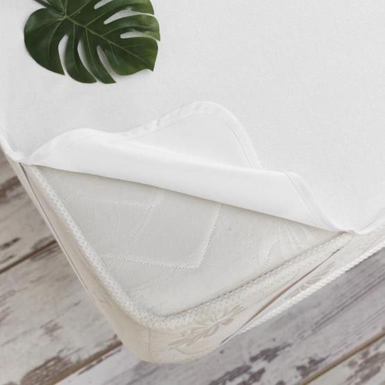 Decovilla Pamuklu Köşe Lastik Sıvı Geçirmez 90x190 Yatak Koruyucu Alez