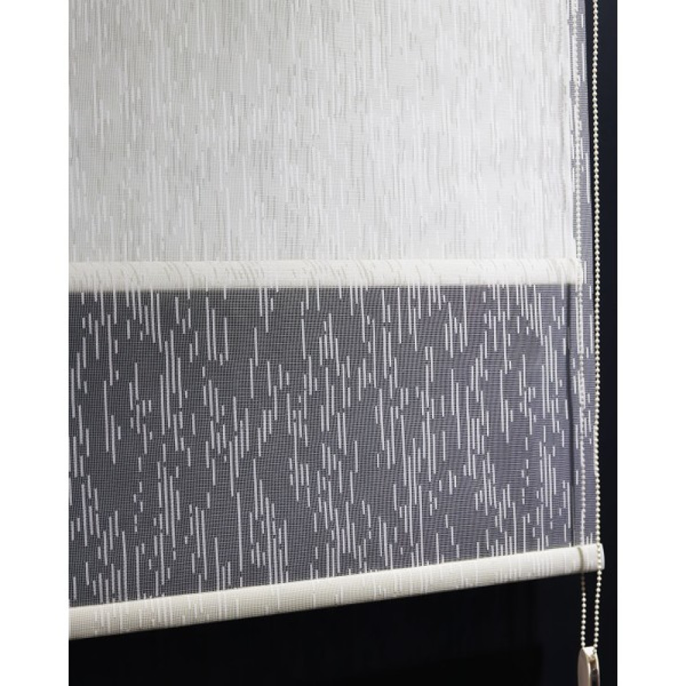Decoviva Çift Mekanizmalı Yağmur Damlası Tül Ekru Stor Perde Ofis Mutfak Çocuk Odası Yatak Odası Salon Perde - 80 x 200 cm Stor Perde Fiyatı