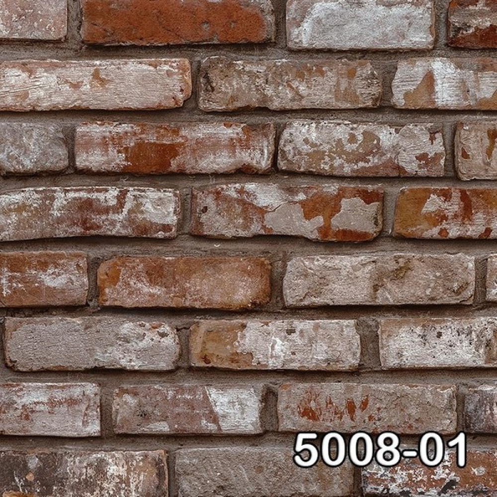 Decowall Decostone Tuğla Desenli Duvar Kağıdı 5008-01 - Renkli Oto Boyaları Fiyatı