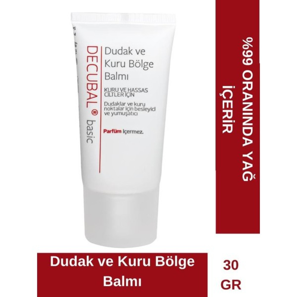 Decubal Basic Dudak ve Kuru Bölge Balmı 30 ml Dudak Bakımı / Koruyucu Fiyatı