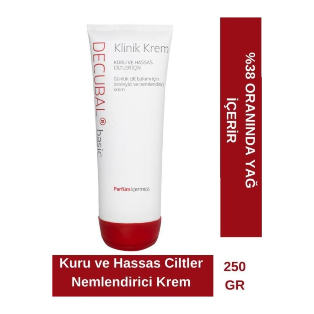 Decubal Basic Klinik Nemlendirici Krem 250 Gr Vücut Losyonu ve Nemlendiricileri Fiyatı