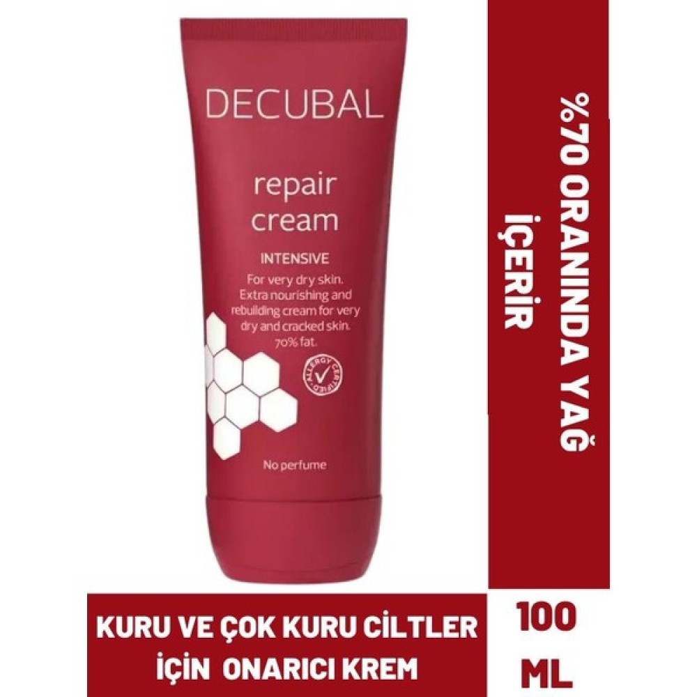 Decubal Çok Kuru ve Hasarlı Ciltler Için Ekstra Besleyici 100 ml Onarıcı Krem Nemlendiriciler Fiyatı