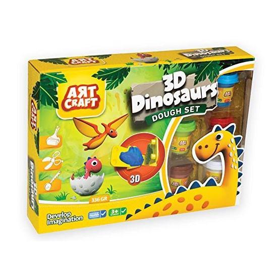Dede Art Craft 3D Dinozor Oyun Hamuru Seti Oyun Hamuru & Kil Fiyatı