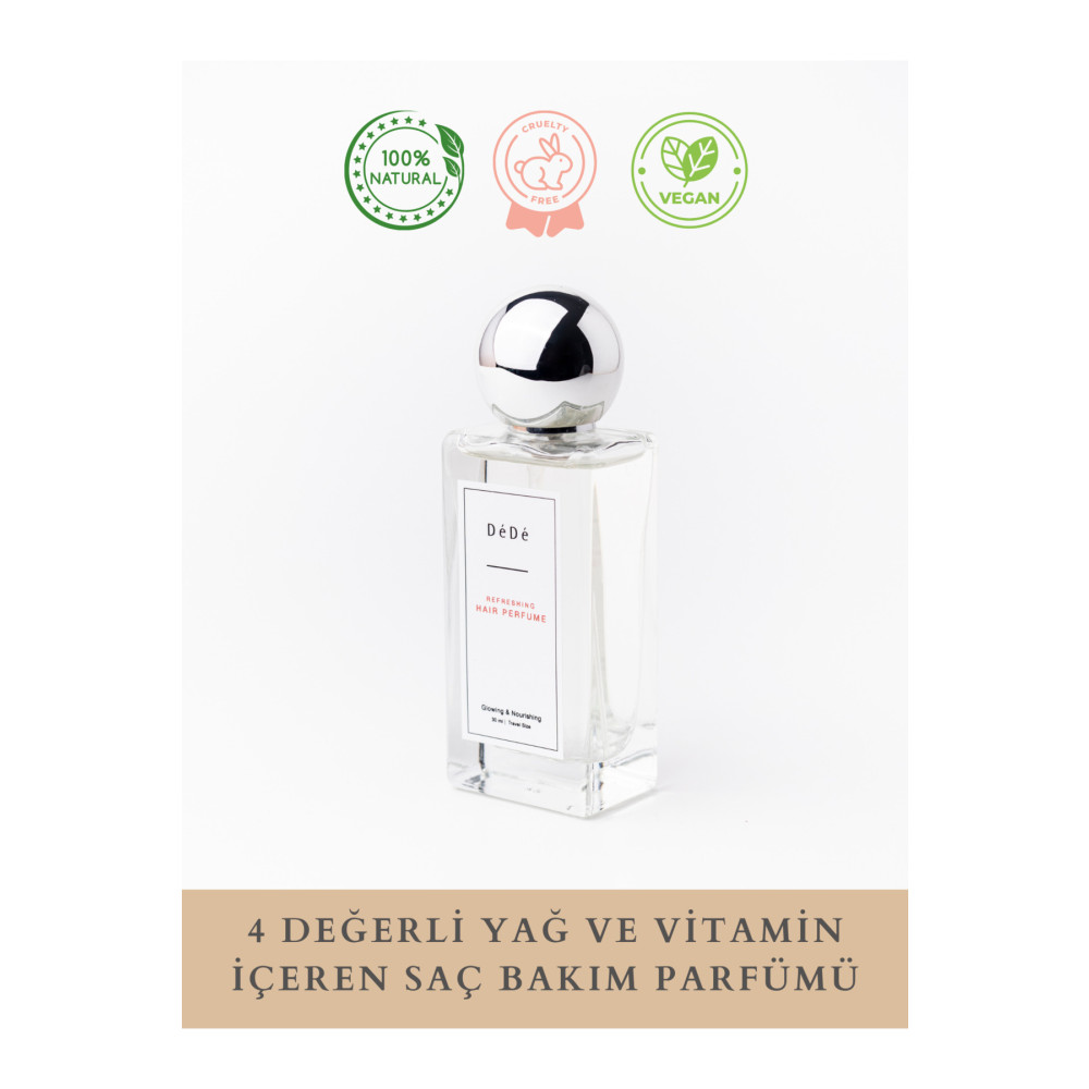 DeDe Candle & Wellness Studio Saç Bakım Parfümü - Yenileyici | Çiçeksi Ve Pudra Kokulu | Refreshing Hair Perfume Saç Şekillendirici Sprey Fiyatı