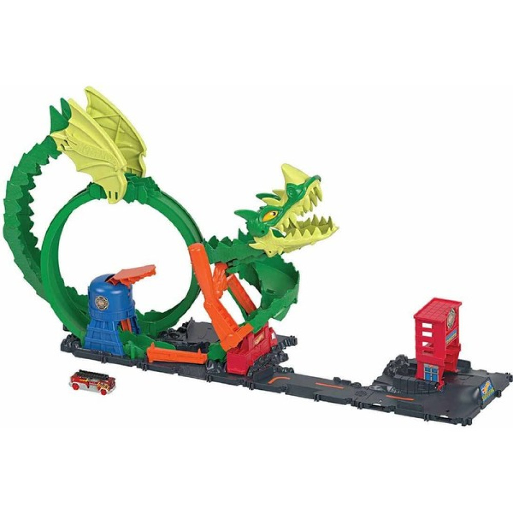 Dede Hot Wheels Ejderhayla Mücadele Pisti HDP03 Oto Boyaları Fiyatı