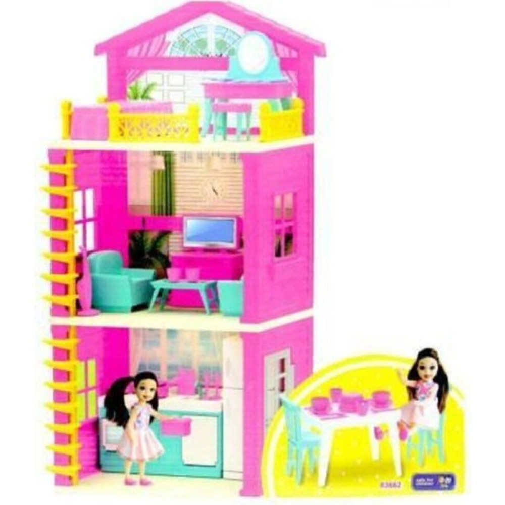Dede Lola'nın Evi 3 Katlı - Ahşap Desenli Oto Boyaları Fiyatı