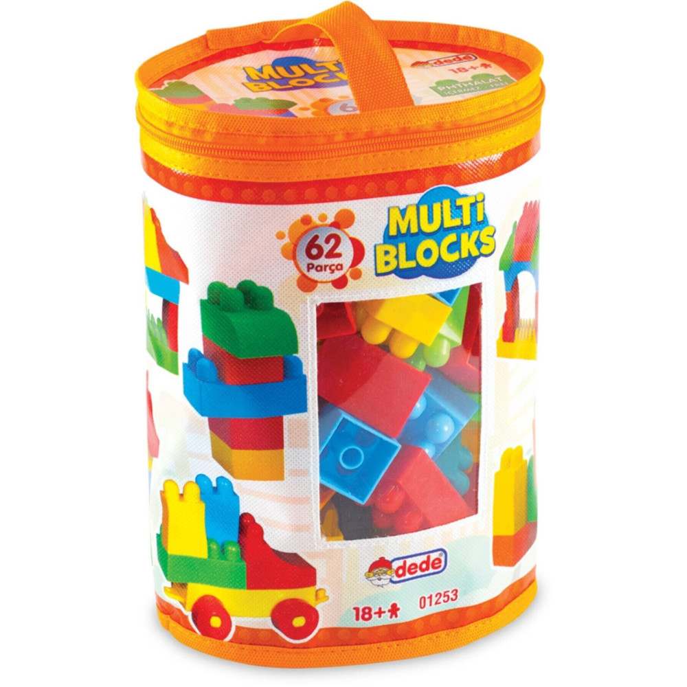 Dede Oyuncak Multi Blocks 62 Parça Legolar ( Yapım Oyuncakları ) Fiyatı