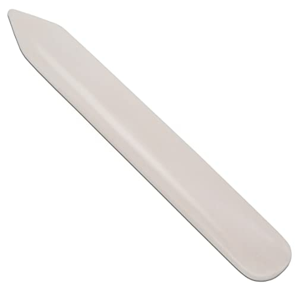 DEEDYGO Genuine Bone Folder Tool Paper Creaser for Scoring Folding Creasing Crafting Origami Paper Scrapbooking Bookbinding Cards Leather Crafts Burnishing (100% Cattle Bone)