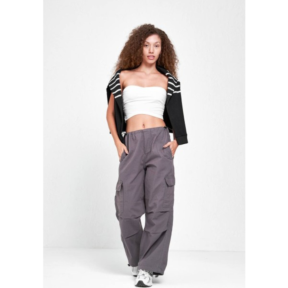 Deef Wear Y2K Harajuku Unisex Baggy Tactical Kargo Paraşüt Pantolon Kadın Pantolon Fiyatı