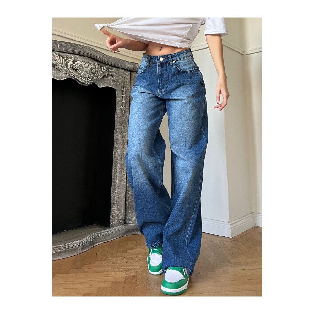 DEEFWEAR Y2K RECYCLED BAGGY POCKET JEAN PANTOLON XXS Beden Kadın Pantolon Fiyatı