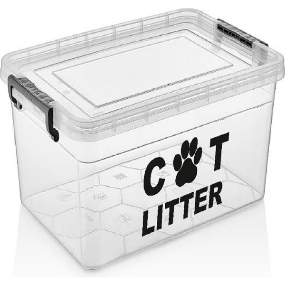 Deembro 14 lt Kapasite Kedi Kumu Saklama Kabı 43 x 27 x 18 cm Evcil Hayvan Ürünleri Fiyatı